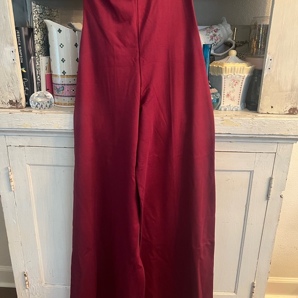 Ripley Rader Jumpsuit Strapless + Wide Leg color: Elderberry brand new !! size 2 - Picture 7 of 10